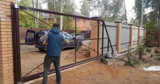 Купить услугу монтаж ворот Электросталь, цена от 2640 руб.