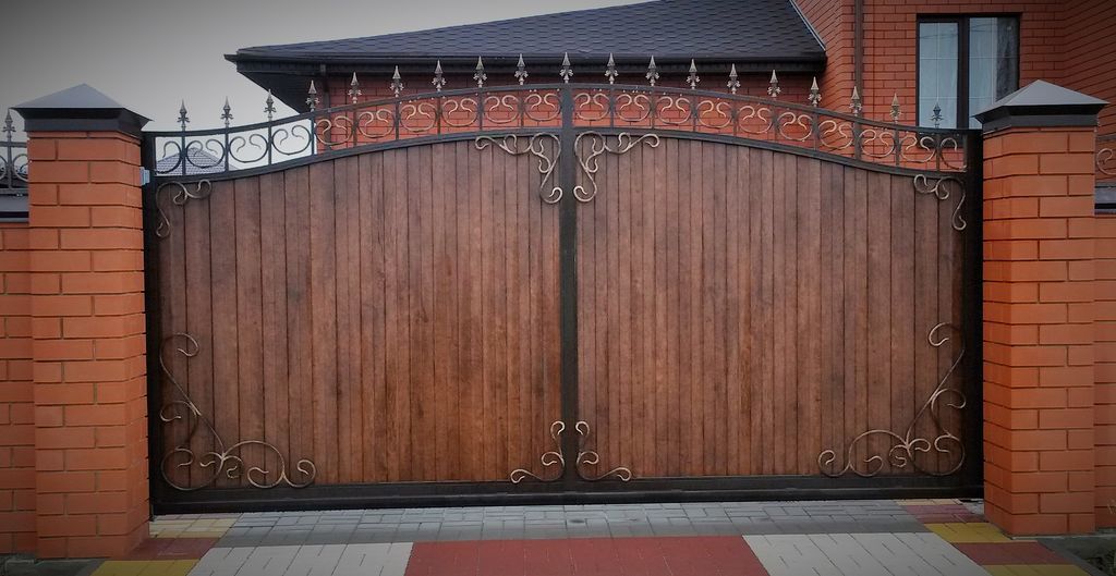 Купить простые ворота для дома: советы по выбору, установке и уходу в Электростали от 33789 руб | Титанзабор